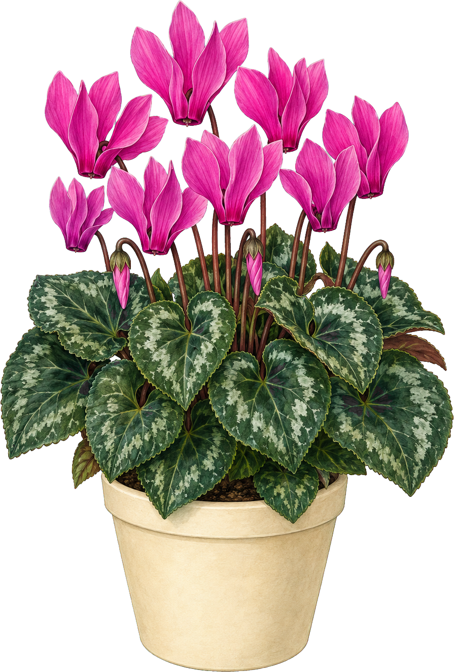 Rostlina: Cyclamen