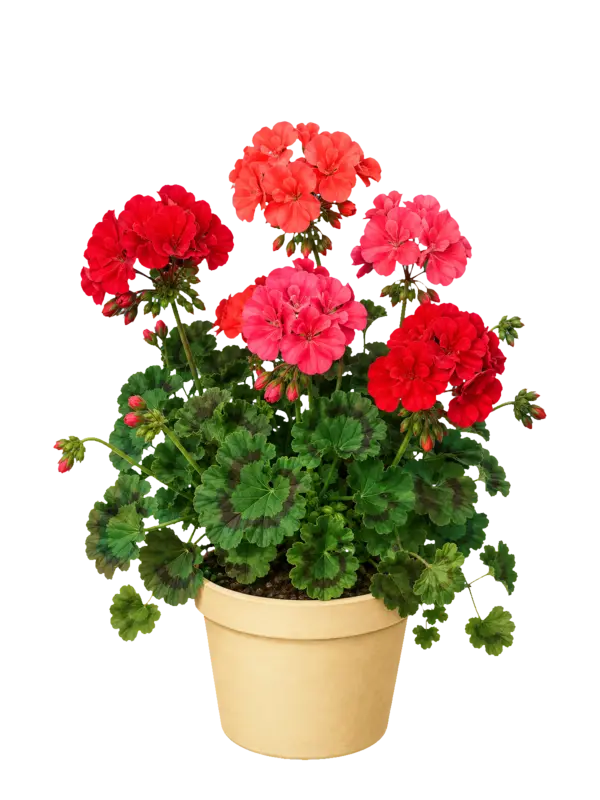 Rostlina: Pelargonium hybridum