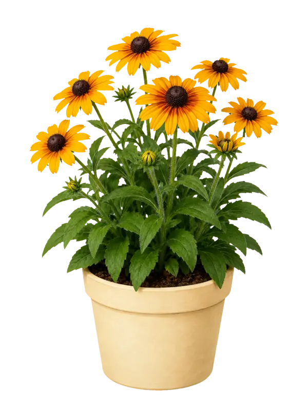 Rostlina: Rudbeckia hirta