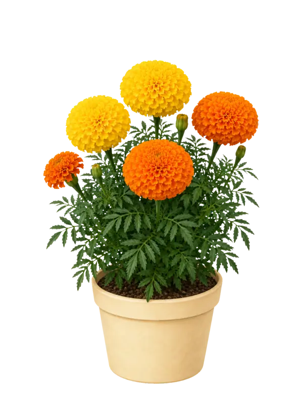Rostlina: Tagetes erecta